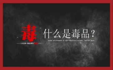 626禁毒宣传总结通用8篇