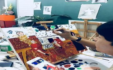 学画画作文推荐5篇