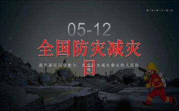 防灾减灾个人总结8篇