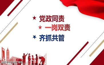 2024一岗双责述职报告5篇