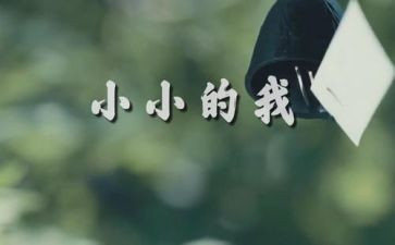 小小的我,作文参考7篇